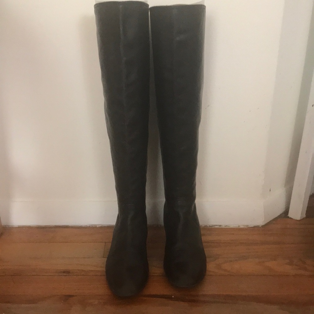 Lanvin wedge boots size 6